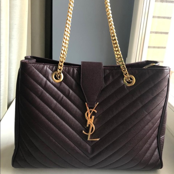 YVES SAINT LAURENT Monogramme Shopping Bag - Picture 2 of 7